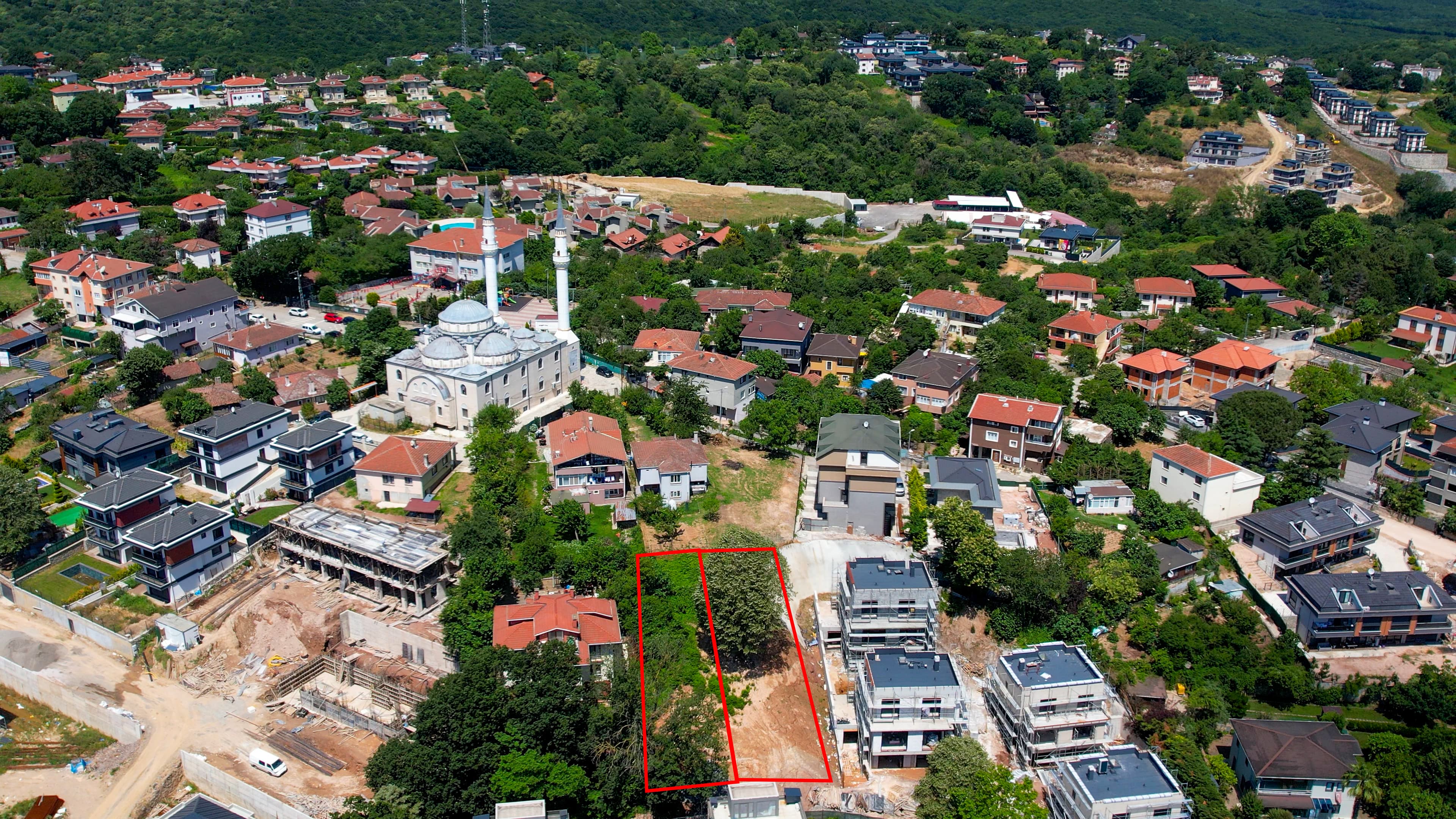 970m2 2 Ayrı Parselden Oluşan Satılık Arsalar - Görsel 7